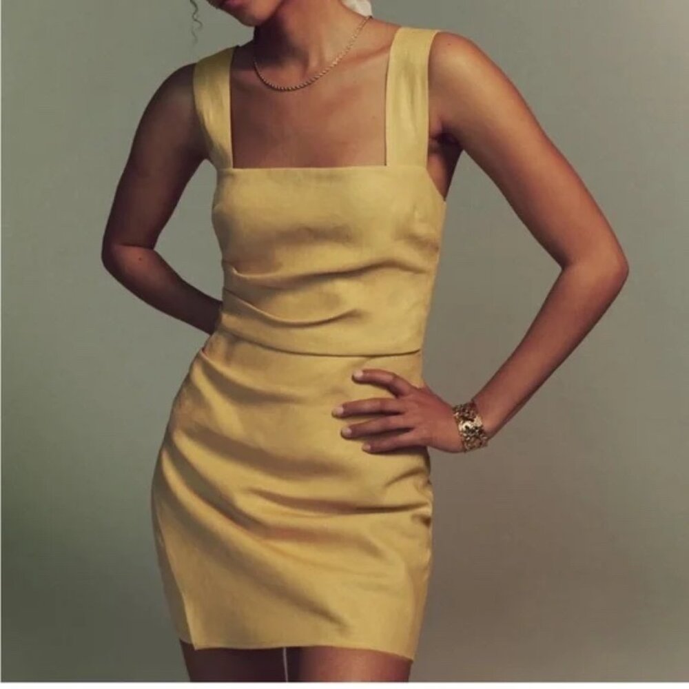 Reformation Kerrigan Linen Dress